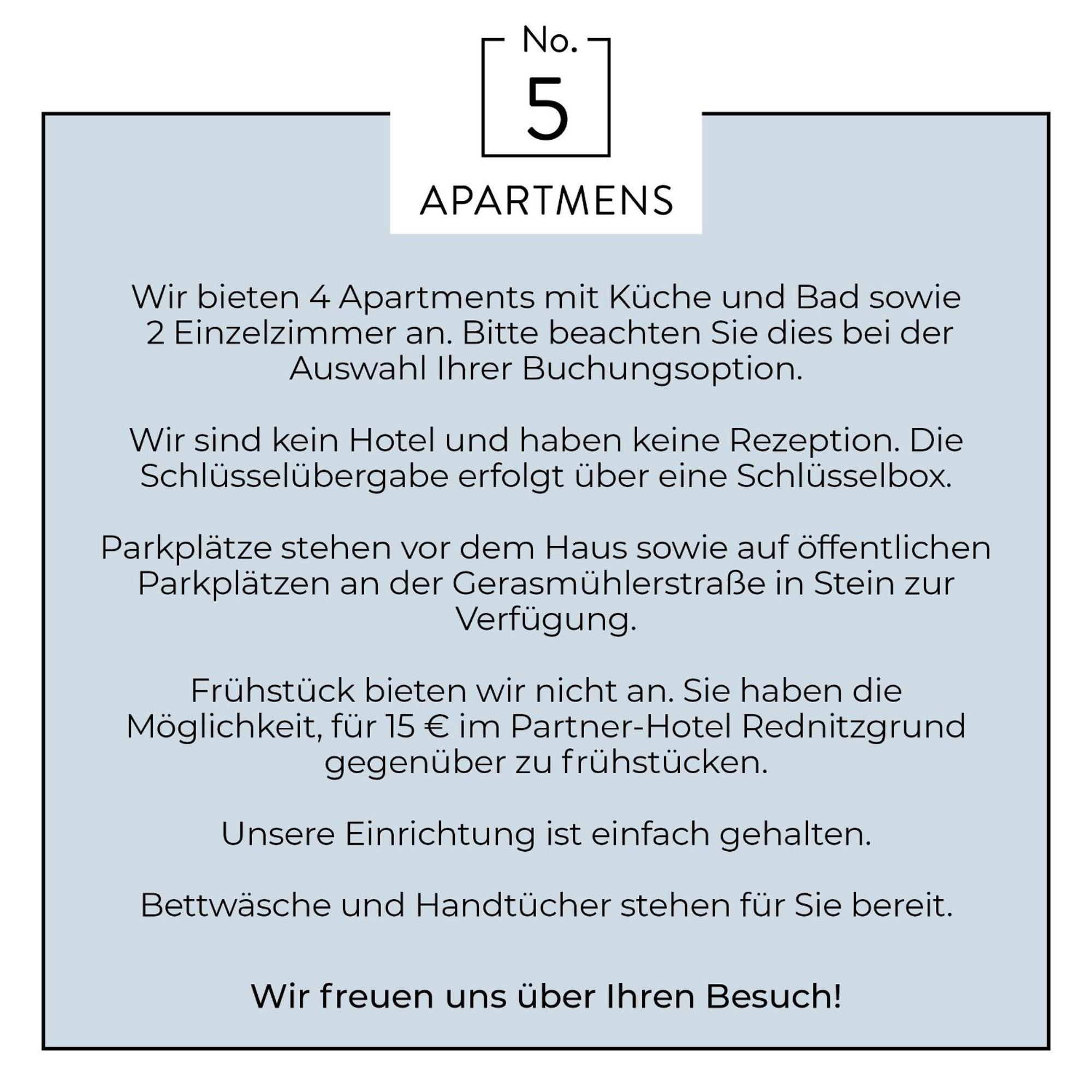 No.5 - Apartmenthaus In Stein 外观 照片